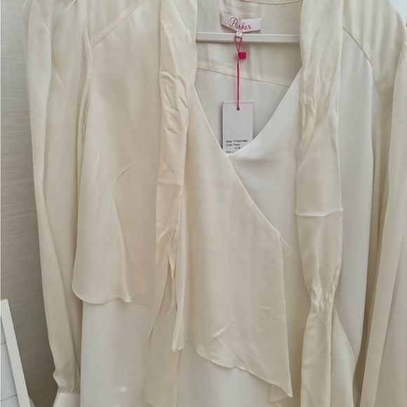 PARKER PEARL COLORED DRESS - Picture 4 of 6